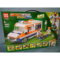 Конструктор аналог LEGO. Скорая помощь. Цена снижена.