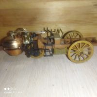 Винтаж.Пожарная техника Carro di Cugnot Fardier 1769 Old Fire Collection.BRUMM.Италия.1:43.