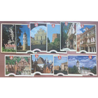 Набор почтовых карточек "Вильнюс"