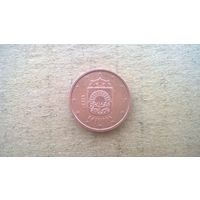 Латвия 1 евроцент, 2014. (U-М)