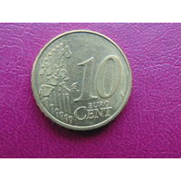 Германия 10 евроценов 2002г. F