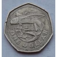 Барбадос 1 доллар 1989 г.