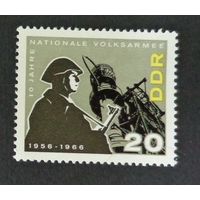 Германия, ГДР 1966 г. Mi.1163 MNH