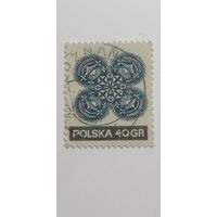 Польша 1971. Вышивки. Орнаменты. Вытинанки.