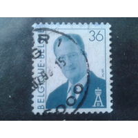 Бельгия 1997 Король Альберт 2 36 франков Михель-1,8 евро гаш