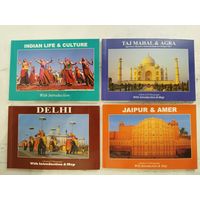 4 новых набора открыток Индии одним лотом