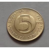 5 толаров, Словения 1993 г.