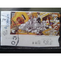 Испания 2005 Автоматная марка Живопись Е. Мелендеса 0,58 евро Михель-1,5 евро гаш