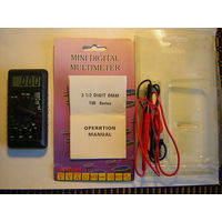 Цифровой мультиметр с проверкой транзисторов.