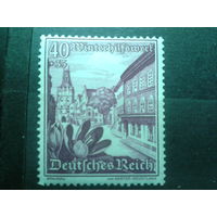 Германия Рейх 1938 Крокусы** концевая Михель-40,0 евро