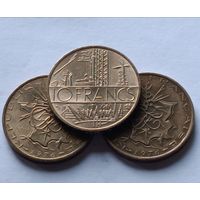 Франция. 10 франков 1976 года