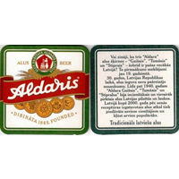 Подставки под пиво "Aldaris " /Латвия/.