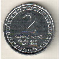 Шри-Ланка 2 рупия 2017