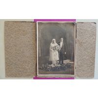 Фото большое "Свадьба"  (25*19 см), переселенцы из  Зап. Бел. в Канаде, 1920-1930-е гг.