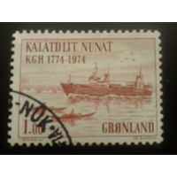 Дания Гренландия 1974 корабли