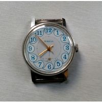 Часы наручные мужские "Победа", 2602, SU, 15 камней, 70-х г. Сделано в СССР.
