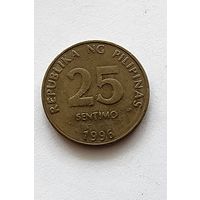 Филиппины 25 сентимо, 1996