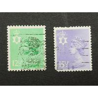 Великобритания 1982. Региональные почтовые марки Северной Ирландии. Королева Елизавета II