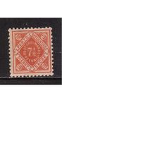 Германия(Вюртемберг)-1916,(Мих.120)   * , Стандарт, Служебные марки