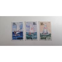 Корея 1992. Международная выставка марок "Riccione '92" - Риччоне, Италия - Парусники