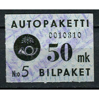 Финляндия - 1949 - Посылочная марка 50М - [Mi.4ap] - 1 марка. Гашеная.  (Лот 74AB)