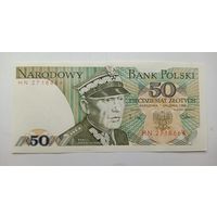 Werty71 Польша 50 злотых 1988 банкнота