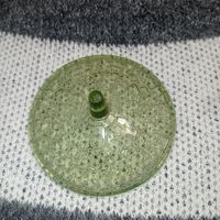 Крышка СССР от сахарницы СССР, крышка зелёное стекло