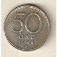 Швеция 50 эре 1948