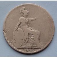 Великобритания 1 пенни. 1899