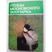 Набор открыток "Птицы Московского зоопарка" 18 шт. 1988