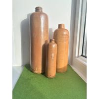 Немецкие керамические бутылки от Бальзама(3 размера)(ПМВ)(Предлагайте цену)