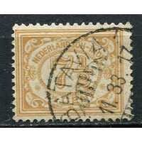 Нидерландская Индия - 1922/1925 - Цифры 7 1/2С - [Mi.141] - 1 марка. Гашеная.  (Лот 80EX)-T25P5