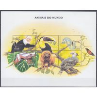 2000 Ангола 1485-90KL Африканская фауна 10,00 евро