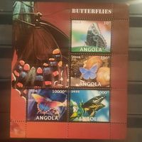 Ангола 2016. Фауна. Бабочки. Малый лист