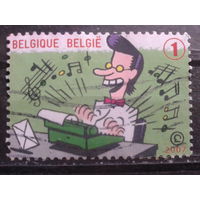 Бельгия 2007 Праздник марки, комикс, марка из блока