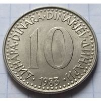 Югославия 10 динаров, 1983      ( К-6-1 )