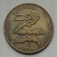 Руанда 5 франков 1974 г.