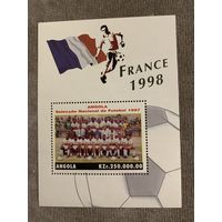 Ангола 1997. Национальная команда Анголы. Блок