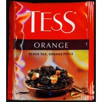 Чай Tess Orange (черный c цедрой апельсина) 1 пакетик