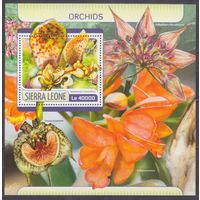 2017 Сьерра-Леоне 8584/B1245 Цветы 11,00 евро