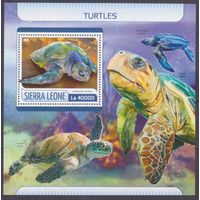 2017 Сьерра-Леоне 8554/B1239 Рептилии / Черепахи 11,00 евро