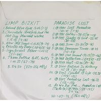 CD MP3 дискография LIMP BIZKIT, PARADISE LOST - 2 CD