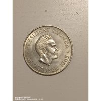 Zambia 5 shillings 1965