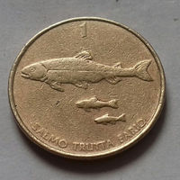 1 толар, Словения 2001 г.