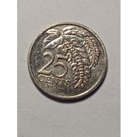 Тринидад и Тобаго 25 центов 2014 года .