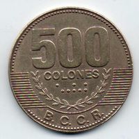 РЕСПУБЛИКА КОСТА РИКА 500 КОЛОНОВ 2006