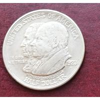 Серебро 0.900! США 0,5 доллара, 1923 100 лет Доктрине Монро