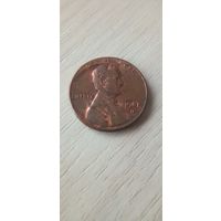 США 1 цент 1987.D