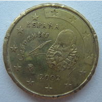 Испания 10 евроцентов 2002 г.