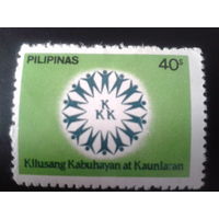 Филиппины 1982 символический рисунок
